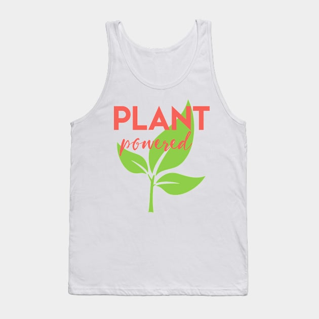 Plant Powered Tank Top by deificusArt